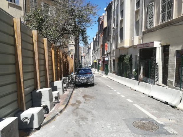 Rue d'Aubagne, à Marseille, en mai 2019