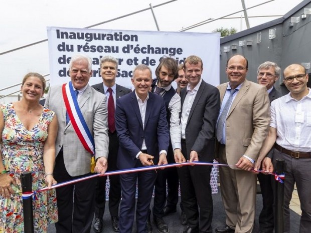 Inauguration du réseau à Paris-Saclay