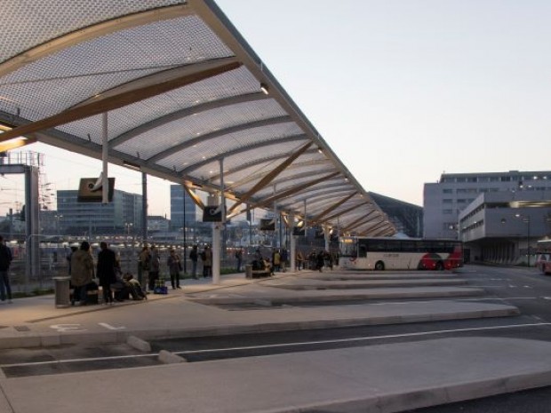 La gare routière de Rennes