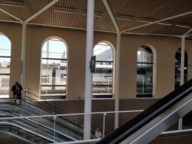 Gare de Rennes-façade de 1856
