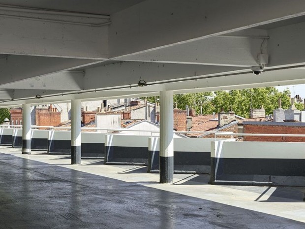 Le marché-parking de Toulouse