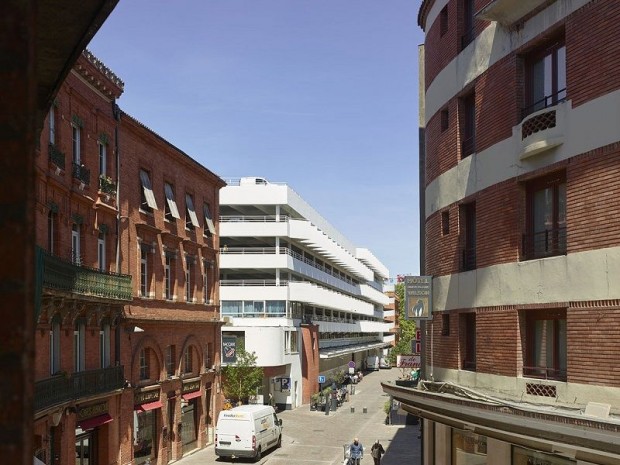 Le marché-parking de Toulouse