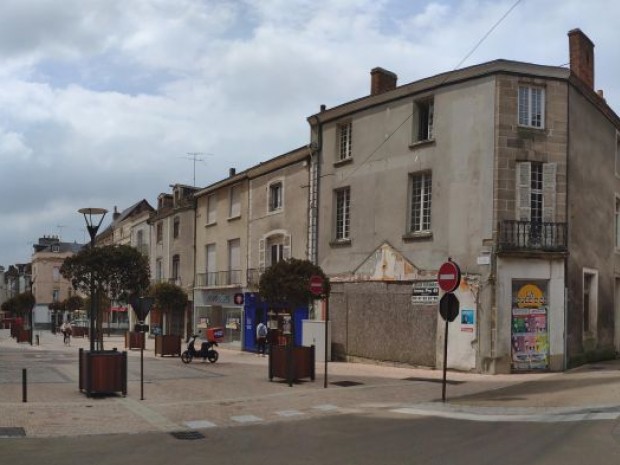 L'îlot de la Boule d'Or à Chôlet