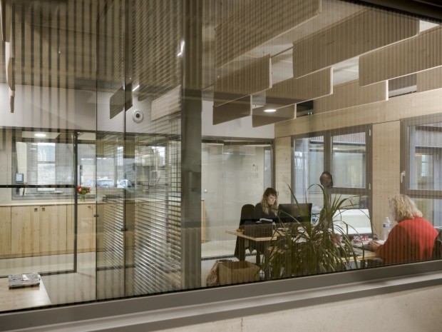 Des bureaux à l'usine Aerem