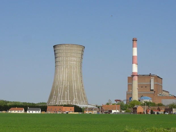 La centrale thermique d'Hornaing