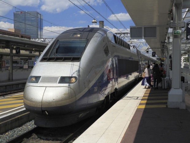 TGV en gare de Lyon Part-Dieu