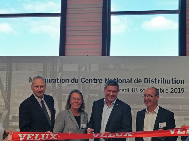 Le centre national de distribution de Velux France