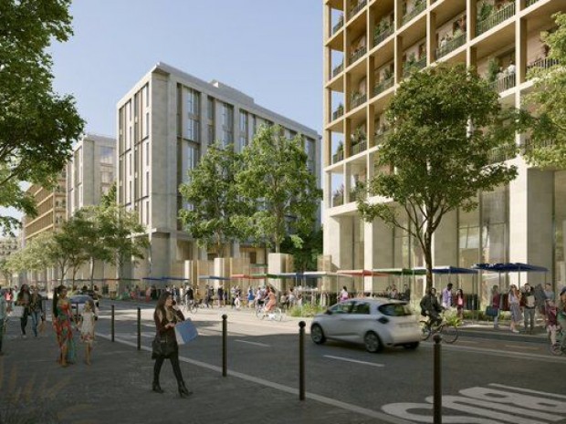 La future Porte de Montreuil