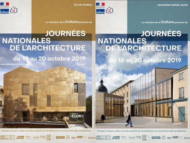 Affiches des journées de l'architecture