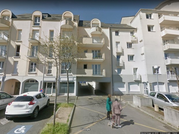 La façade avant l'effondrement des balcons 