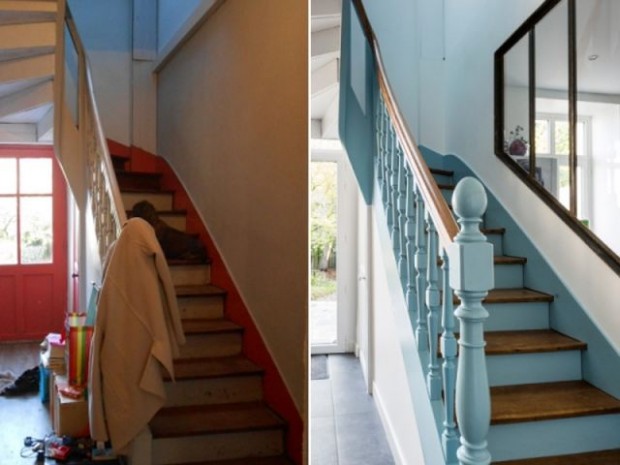 Rénover un escalier : 16 photos avant/après bluffantes