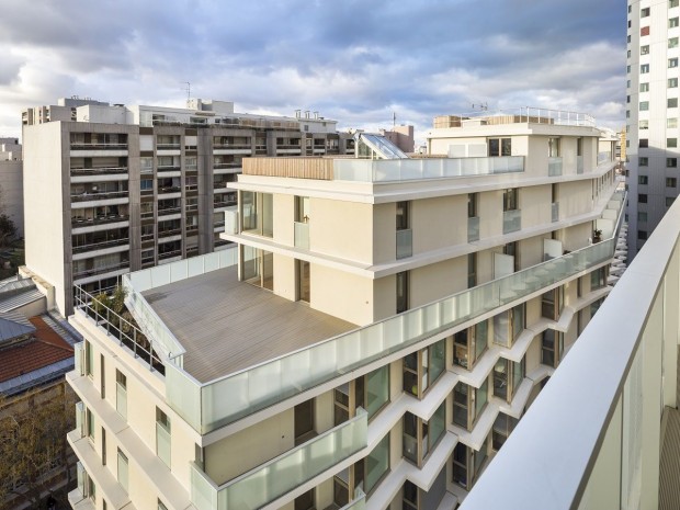 Le Curial, 338 logements et un jardin à Paris 