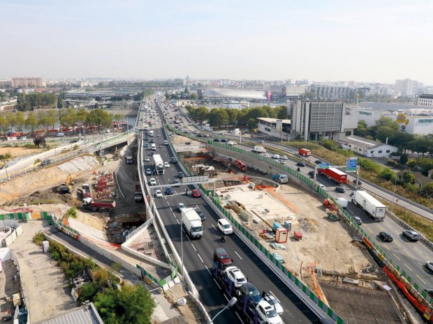 Restructuration de l'échangeur du quai d'Ivry