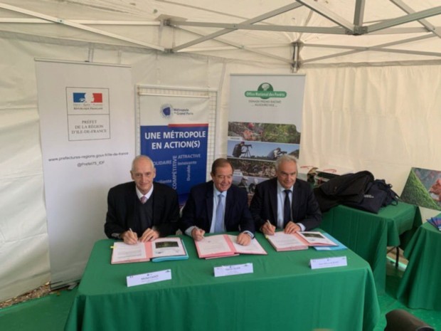 Signature conventions forêts Ile-de-France