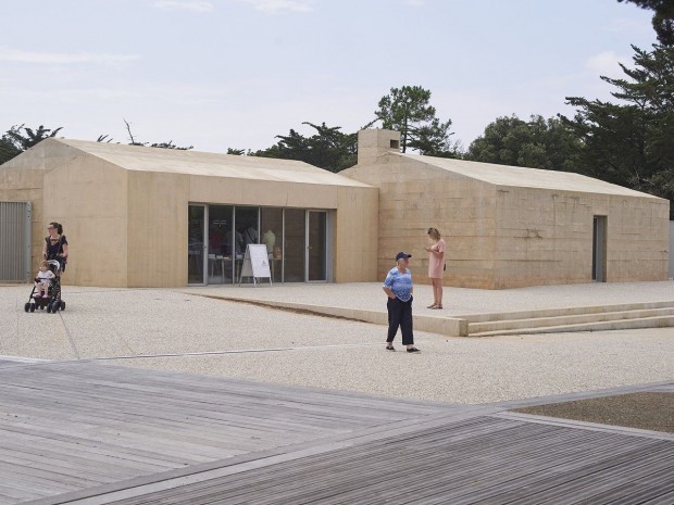 Pavillon d'accueil Clemenceau à Saint-Vincent sur Jard