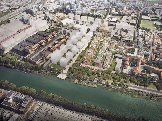 Le futur village olympique des JO de Paris 2024 : lot Nexity-Eiffage