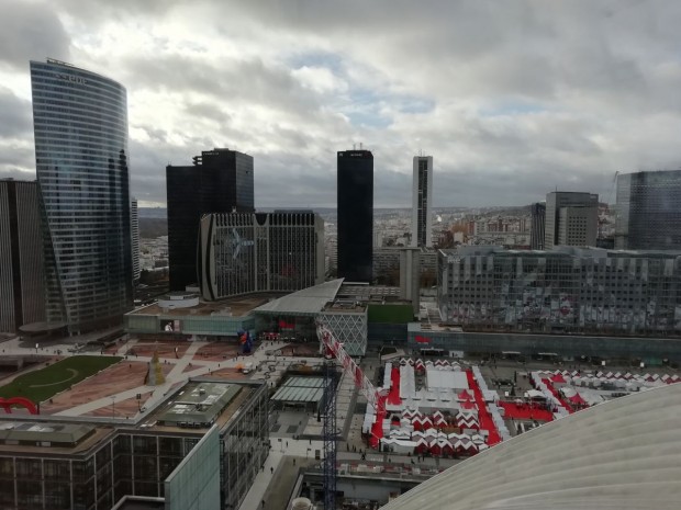 La Défense parvis esplanade tours