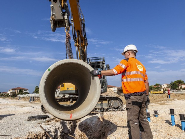 Travaux réseaux VRD engins