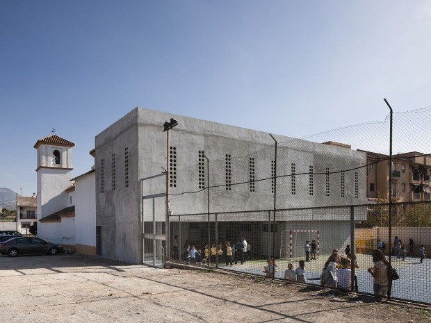 Nouvel espace de l'école Cerrillo de Maracena