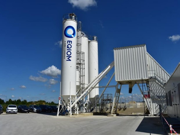 La centrale à bétons a été inaugurée en 2018