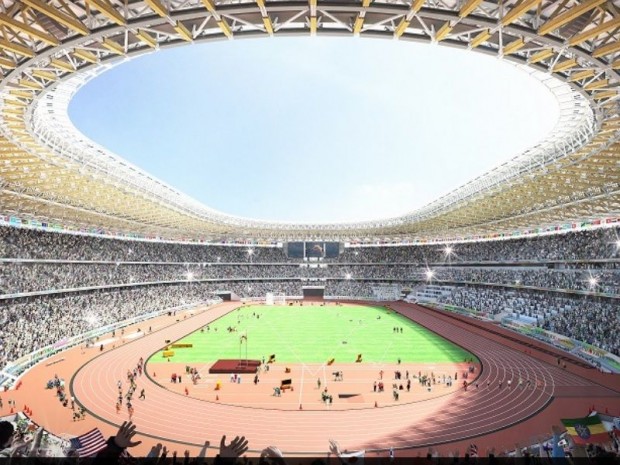 Nouveau stade national du Japon, JO Tokyo 2020