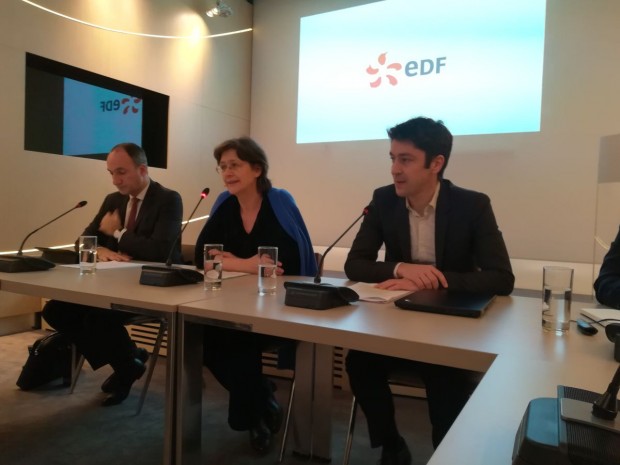Conférence de presse EDF, janvier 2020 