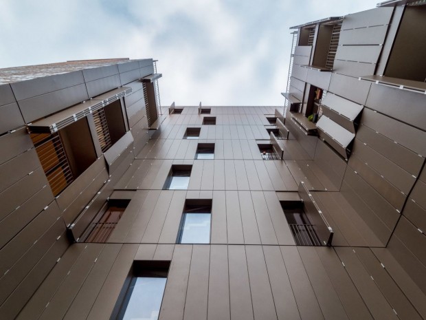 Des logements Bépos chauffés au bois en plein Paris