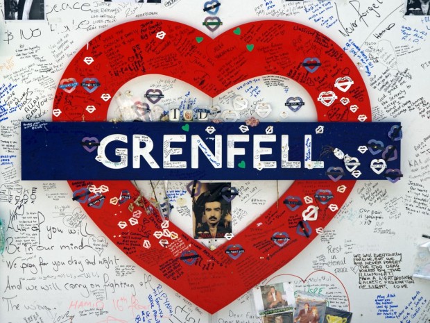 Hommages aux victimes de l'incendie de Grenfell
