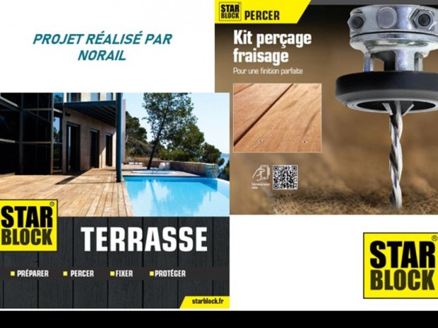 Starblock Fixbox Terrasse - Norail