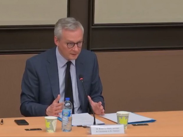 Bruno Le Maire, le 15 avril, à l'Assemblée