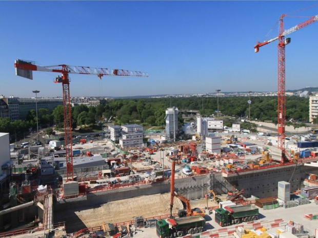 Chantier EOLE, Porte Maillot