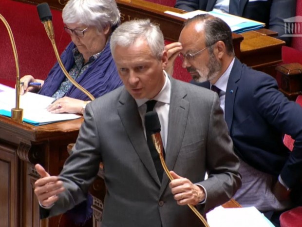 Bruno Le Maire à l'Assemblée nationale