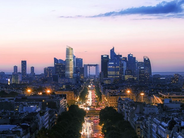 Future skyline Paris-La Défense