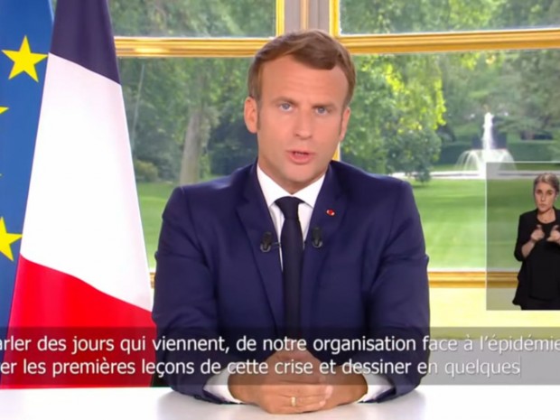 Emmanuel Macron le 14/06/2020