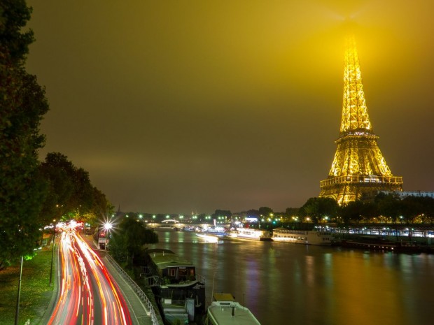 Paris sous son nuage de pollution
