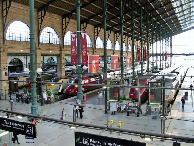 Gare du Nord, à Paris