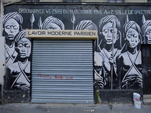 Lavoir moderne parisien