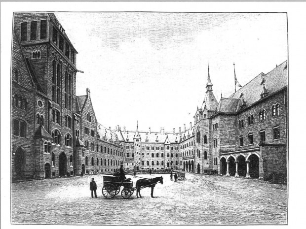 Hôtel des Postes de Strasbourg, photo historique