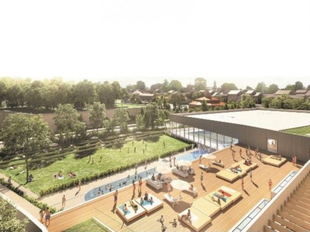 Futur centre aquatique Aubervilliers