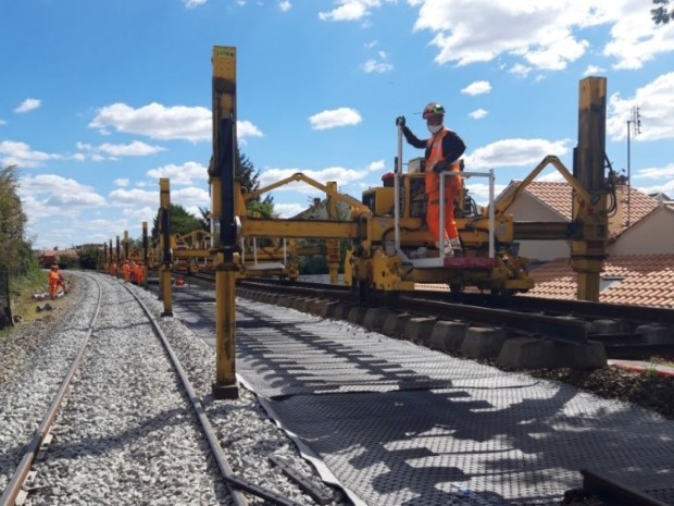 Chantier ferroviaire