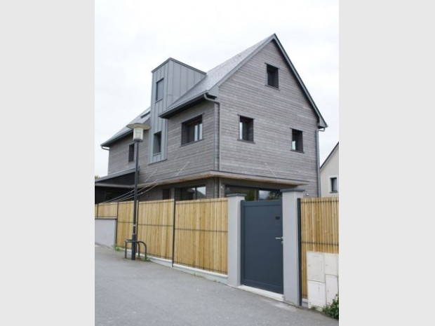 Une maison passive à ossature bois