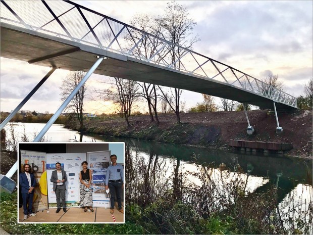 Passerelle sur la Scarpe ARRAS (62000)