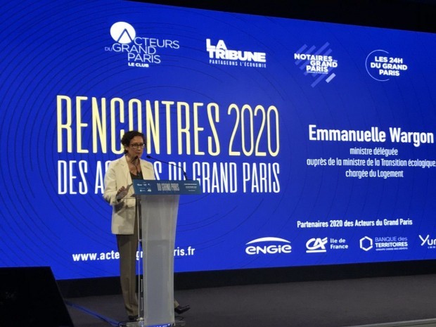 Emmanuelle Wargon au Sommet du Grand Paris