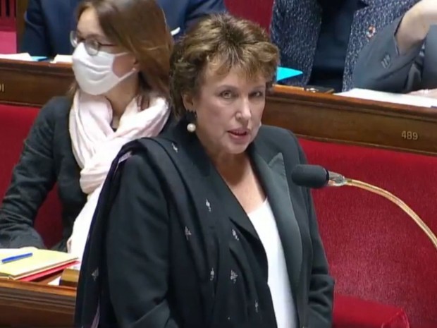 Roselyne Bachelot à l'Assemblée