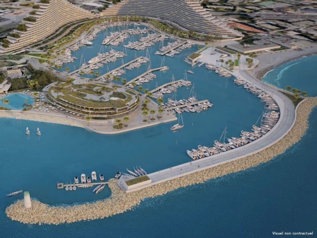 Projet port Marina Baie des Anges Eiffage