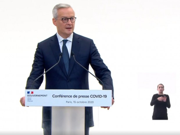 Bruno Le Maire le 15 octobre 2020