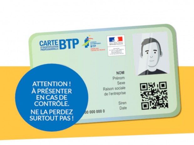 Carte BTP