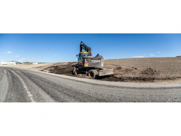 Chantier élargissement A75 entre Clermont-Ferrand et Le Crest