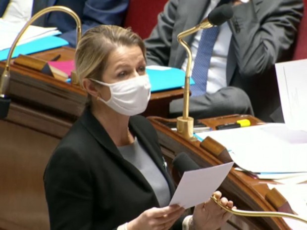 Barbara Pompili à l'Assemblée