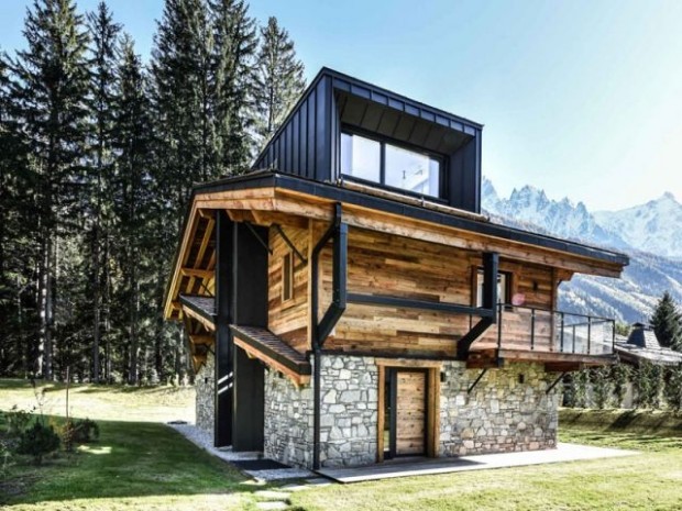 Un chalet traditionnel à l'esprit contemporain